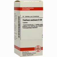 Thallium Acet D30 Tabletten 80 Stück