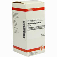Thallium Sulf D6 Tabletten 200 Stück