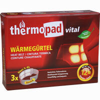 Thermopad Wärmegürtel 3 Stück - ab 3,23 €