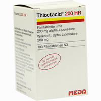 Thioctacid 200 Hr Filmtabletten 100 Stück 