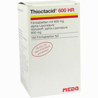 Thioctacid 600 Hr Filmtabletten 30 Stück - ab 23,92 €