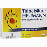Thioctsäure Heumann 600 Mg Filmtabletten 30 Stück - ab 18,74 €