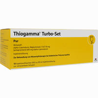 Thiogamma Turboset Pur Infusionslösung 10 x 50 ml - ab 7,75 €