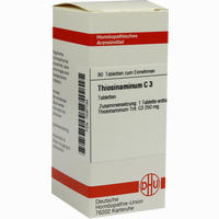 Thiosinaminum C 3 Tabletten 80 Stück