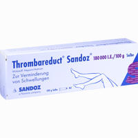 Thrombareduct Sandoz 180 000 I.e. Salbe 100 g