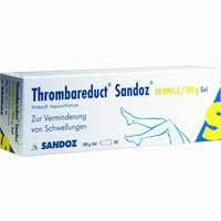 Thrombareduct Sandoz 30 000 I.e. Gel Gel 100 g 