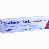 Thrombareduct Sandoz 60.000 I.e. Gel Gel 40 g - ab 7,29 €