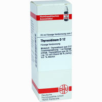 Thyreoidinum Suis D12 Dilution 20 ml - ab 7,19 €