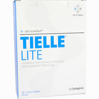 Tielle Lite Steril 7x9cm Verband 10 Stück