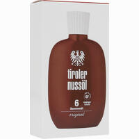 Tiroler Nussöl Original Sonnenöl Wasserfest Lsf 6 Öl 150 ml - ab 6,86 €