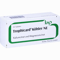 Trophicard Köhler Ne Tabletten 10 Stück - ab 2,59 €