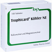 Trophicard Köhler Ne Tabletten 10 Stück - ab 2,38 €