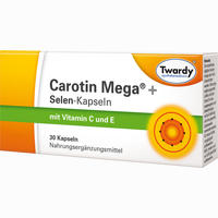 Twardy Carotin Mega + Selen- Kapseln  80 Stück - ab 0,00 €