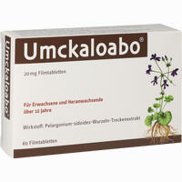 Umckaloabo 20mg Filmtabletten  30 Stück - ab 5,55 €