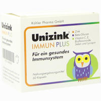 Unizink Immun Plus Kapseln 1 x 10 Stück - ab 5,72 €