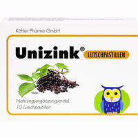 Unizink Lutschpastillen  10 Stück - ab 2,60 €