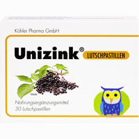 Unizink Lutschpastillen  10 Stück - ab 2,60 €