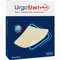 Urgostart Plus Kompresse 6x6 Cm Verband 20 Stück