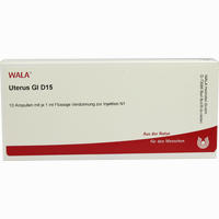 Uterus Gl D15 Ampullen 10 x 1 ml