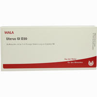 Uterus Gl D30 Ampullen 10 x 1 ml