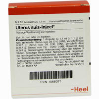 Uterus Suis- Injeel Ampullen 10 Stück