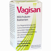 Vagisan Milchsäure- Bakterien Vaginalkapseln 10 Stück