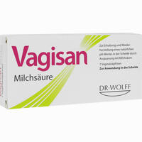Vagisan Milchsäure Vaginalzäpfchen  7 Stück - ab 10,14 €