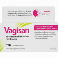 Vagisan Milchsäurebakterien mit Biotin 30 Stück