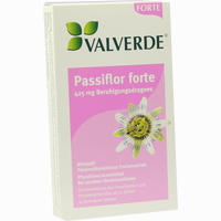 Valverde Passiflor Forte 425mg Beruhigungsdragees Tabletten 40 Stück 