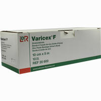 Varicex F Zinkleimbinde 5mx10cm Einzeln Verpackt 10 Stück