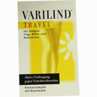 Varilind Travel Knie Baumwolle Schwarz Xs  2 Stück 