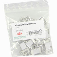 Verbandklammern Weiss Fra 50 Stück - ab 3,23 €