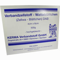 Verbandzellst Wattebl 4x6  500 g - ab 4,56 €