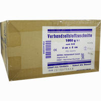 Verbandzellstoff Zuschnitte 9x9 Cm Hgbl Kerma verbandstoff 10 KG - ab 11,55 €