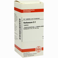 Verbascum D2 Tabletten 80 Stück
