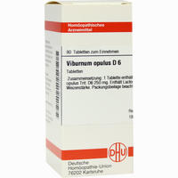 Viburnum Opulus D6 Tabletten 80 Stück