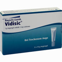 Vidisic Augengel 3 x 10 g - ab 4,60 €