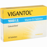 Vigantol 1000 I. E. Vitamin D3 Tabletten 200 Stück - ab 2,96 €