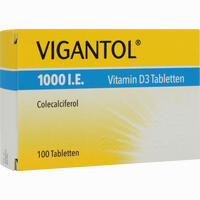 Vigantol 1000 I. E. Vitamin D3 Tabletten 200 Stück - ab 2,96 €