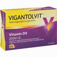 Vigantolvit 2000 I.e. Vitamin D3 Weichkapseln 60 Stück - ab 5,49 €