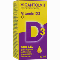 Vigantolvit 500 I.e. Tropfen D3 Öl 10 ml