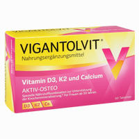 Vigantolvit Vitamin D3 K2 Calcium Filmtabletten 30 Stück - ab 7,19 €