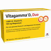 Vitagamma D3 Duo 1.000 I.e. + 150 Mg Magnesium Tabletten 50 Stück - ab 9,81 €