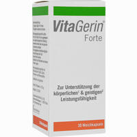 Vitagerin Forte Weichkapseln  30 Stück 
