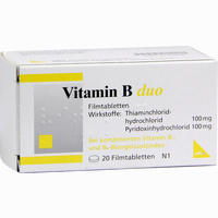 Vitamin B Duo Filmtabletten 20 Stück - ab 2,90 €