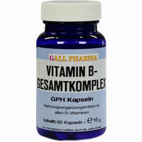 Vitamin B- Gesamtkomplex Gph Kapseln  30 Stück - ab 8,66 €