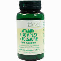 Vitamin B Komplex+ Folsäure Bios Kapseln 100 Stück