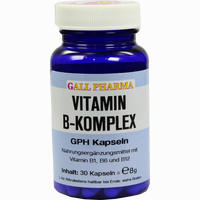 Vitamin B- Komplex Gph Kapseln  30 Stück - ab 4,98 €