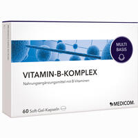 Vitamin- B- Komplex Weichkapseln  60 Stück - ab 3,88 €