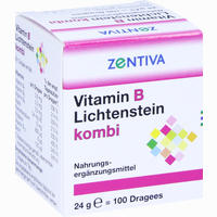 Vitamin B Lichtenstein Kombi Dragees 100 Stück